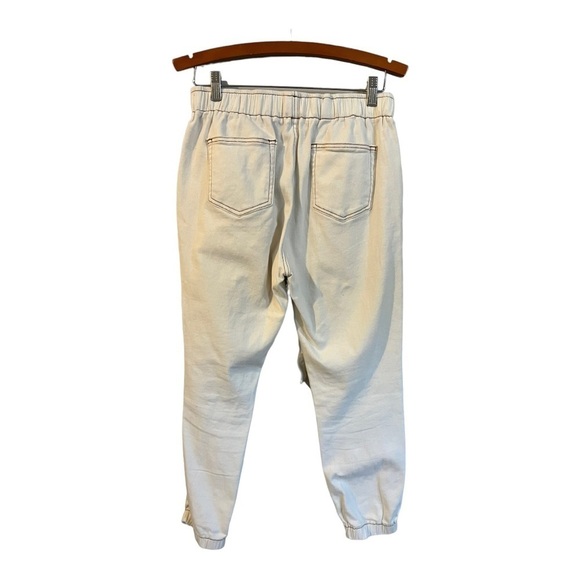 Legoe Maternity & Post Maternity Pants Denim Joggers Elastic Waist Size 2 - Picture 4 of 8